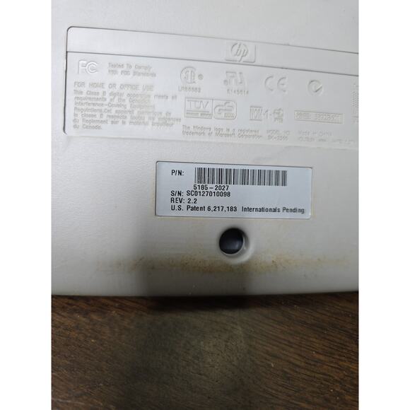 HP 5308 USB Keyboard Wired w Multimedia Buttons VTG Original-Works! - Picture 14 of 16